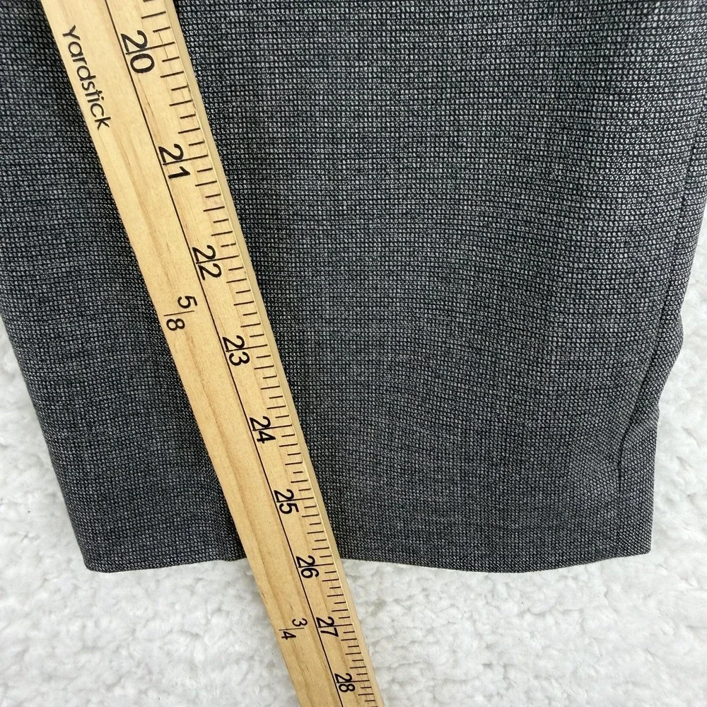 Banana Republic Dress Pants Mens 32x26 Gray Slim Fit Wool Lined Office Wear